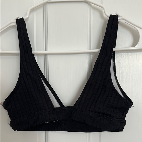 Black Women's Swim Top - Picture 3 of 5